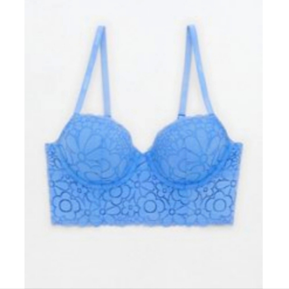 Aerie Demi Lace Bra 34C